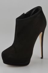 Giuseppe Zanotti Suede Platform Booties