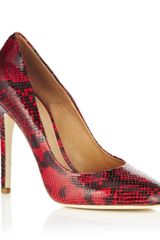 KG By Kurt Geiger Eden Snake-print Pump