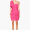 Matthew Williamson Shredded Chiffon Dress in Pink - Lyst