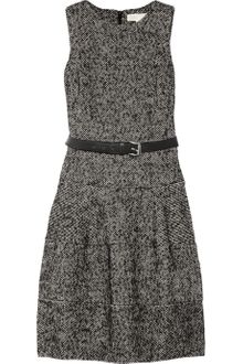Michael by Michael Kors Cotton-blend Tweed Dress - Lyst
