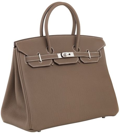 Hermes 35cm Birkin Etoupe Togo With Phw in Brown - Lyst