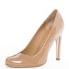 Kors By Michael Kors Glitter Patent Leather Pump in Beige - Lyst