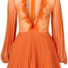 Topshop Sadie Dress By Jones and Jones** in Orange - Lyst