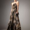 Elizabeth And James Garrison Animalprint Dress in Brown - Lyst