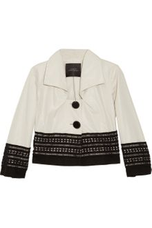 Robert Rodriguez Woven-trimmed Cotton-blend Jacket - Lyst