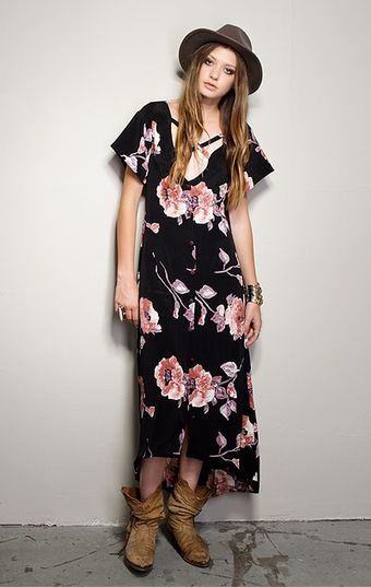 American Gold Last Tango in Paris Maxi Dress - Lyst