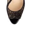 Bionda Castana Melody Peep Toe Shoe in Black - Lyst