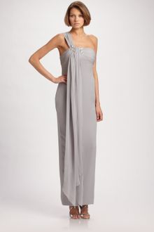 Notte By Marchesa Silk Chiffon Gown - Lyst
