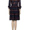 Proenza Schouler Navajo Pleat Yolk Blouse in Purple - Lyst