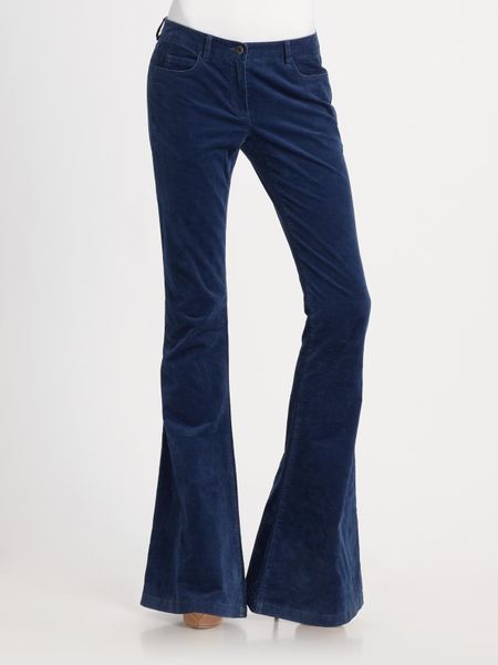 mens velvet bell bottoms