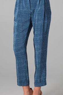 Tibi Denim Print Pants - Lyst