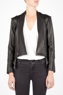 Vivienne Westwood Anglomania Black Bounty Leather Jacket - Lyst