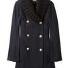 Vivienne Westwood Anglomania Navy Mangano Wool Pea Coat in Blue (navy) - Lyst