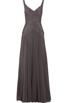 Zac Posen Vector Silk-blend Gown - Lyst
