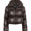 Allsaints Chatel Jacket in Brown (bitter blk) - Lyst