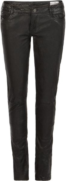 Allsaints Delors Pipe Skinny in Black - Lyst