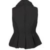 Allsaints Shantara Waistcoat in Gray (charcoal) - Lyst