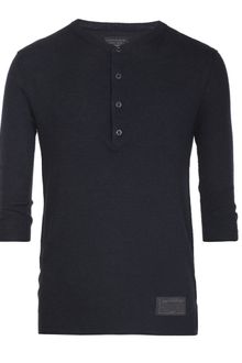 AllSaints Morris H/s Grandad - Lyst