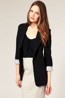 ASOS Collection Asos Boyfriend Blazer - Lyst
