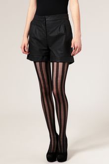 ASOS Collection Asos Solid Sheer Stripe Tights - Lyst