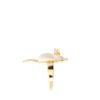 Asos Collection Asos Mouse Ring with Hanging Tail in Beige (cream) - Lyst