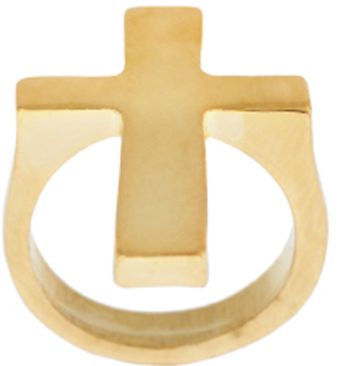 ASOS Collection Asos Metal Cross Ring - Lyst