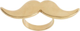 ASOS Collection Asos Ring with Metal Moustache - Lyst