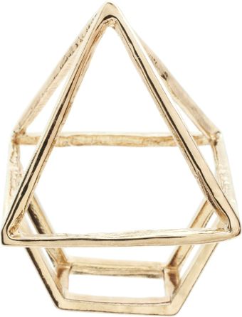  Asos Statement Caged Metal Ring 