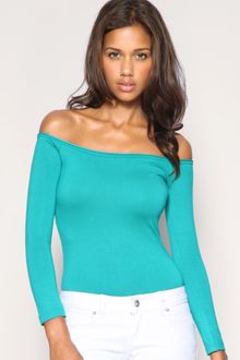 ASOS Collection Asos Basic Off Shoulder Body - Lyst