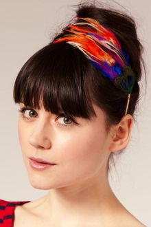 ASOS Collection Asos Bright Feathers Aliceband - Lyst