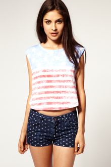 ASOS Collection Asos Stars & Stripes T-shirt - Lyst
