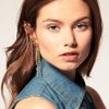 Asos Collection Asos Statement Ear Cuff with Multi Coloured Stones in Multicolor (multi) - Lyst