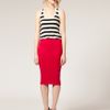 Asos Collection Asos Jersey Pencil Skirt in Red (pink) - Lyst