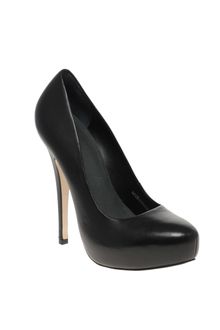 Asos Shoes Asos Polly Leather Court Shoes - Lyst