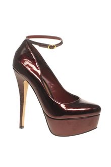 Asos Asos Promise Platform Court Shoe with Detachable Ankle Strap - Lyst
