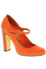 Asos Asos Suzie Mary Jane Patent Heel Court Shoe