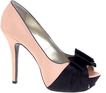 Asos Asos Posh Bow Heeled Shoe - Lyst