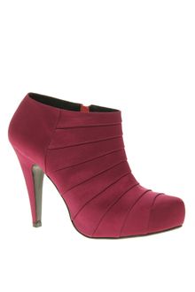 Asos Asos Temper Pleated Side Zip Shoe Boot - Lyst