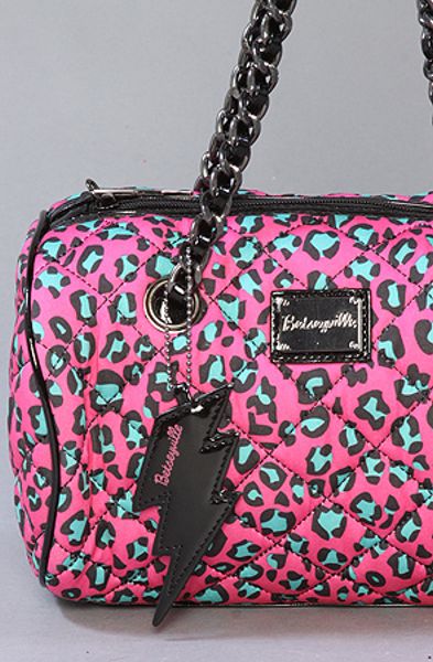 betsey johnson barrel bag