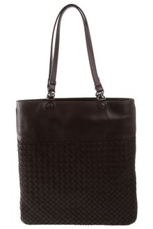 Bottega Veneta Woven Leather Bag - Lyst