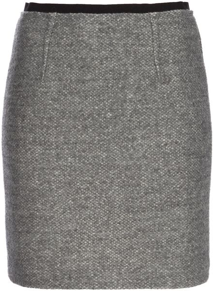 Etoile Isabel Marant Pencil Skirt in Gray (grey) - Lyst