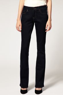 Mango Rinse Wash Bootcut Jeans - Lyst