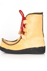 Penelope Chilvers Fur Impossible Boot : Winter White