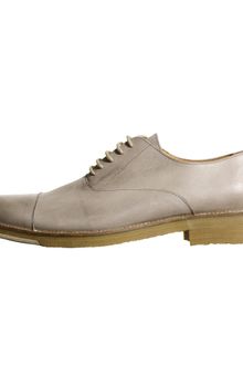 Reiss Nubuck Shoe with Lace Ups - Lyst