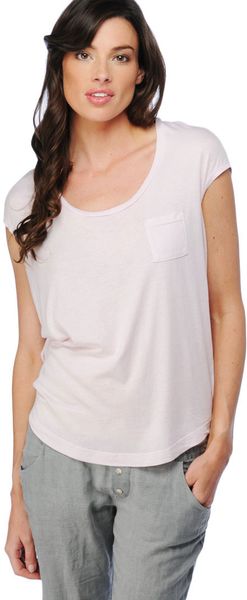 Splendid Light Jersey Circle Top - Lyst