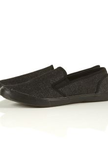 Topman Guide Denim Slip On Plimsoll - Lyst