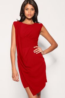 ASOS Collection Asos Tailored Drapey Pencil Dress - Lyst