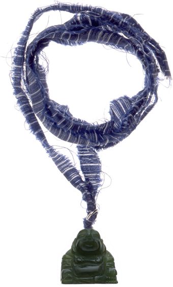 Aurelie Bidermann Buddha Necklace On Mens Shirt Thread - Lyst
