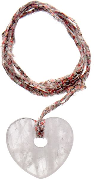 Aurelie Bidermann Heart Necklace On Liberty Thread - Lyst