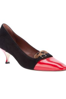 Ernesto Esposito Suede Kitten Heel - Lyst